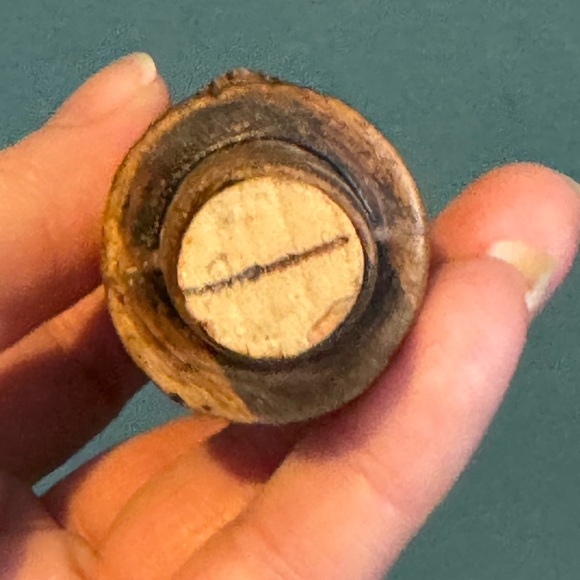 Vintage Treasure Craft Tiki Idols Hawaii Salt & Pepper Shakers with Cork Decor - Picture 7 of 10